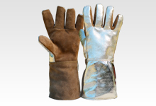 Hitzeschutzhandschuh mit kompletter Fütterung