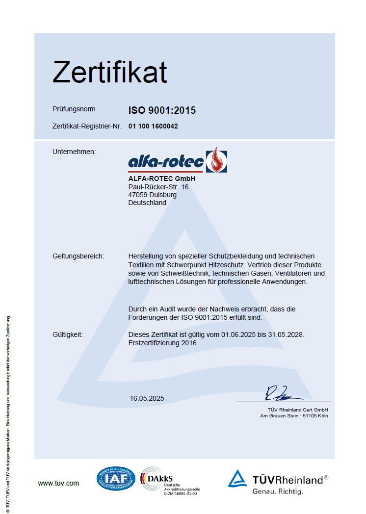 DIN EN ISO 9001:2015